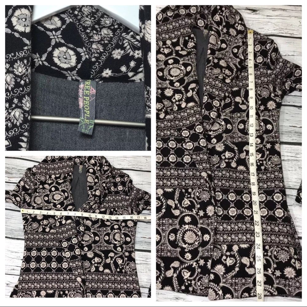 ⚡️SOLD⚡️ Free People Sweater Swing Coat Cardigan - Picture 5 of 8